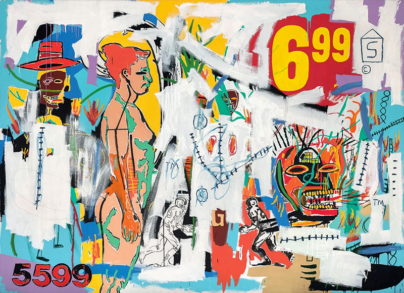 Jean-Michel Basquiat & Andy Warhol: Painting Four Hands at